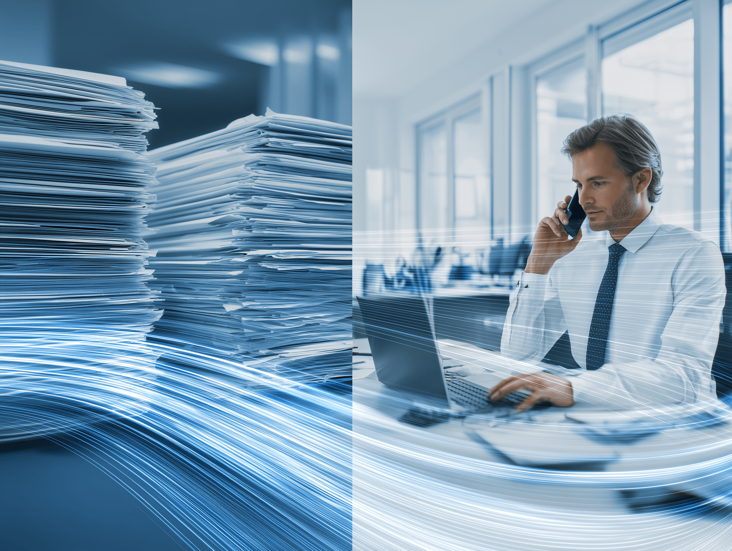 Workflow automation from paperwork to digital efficiency